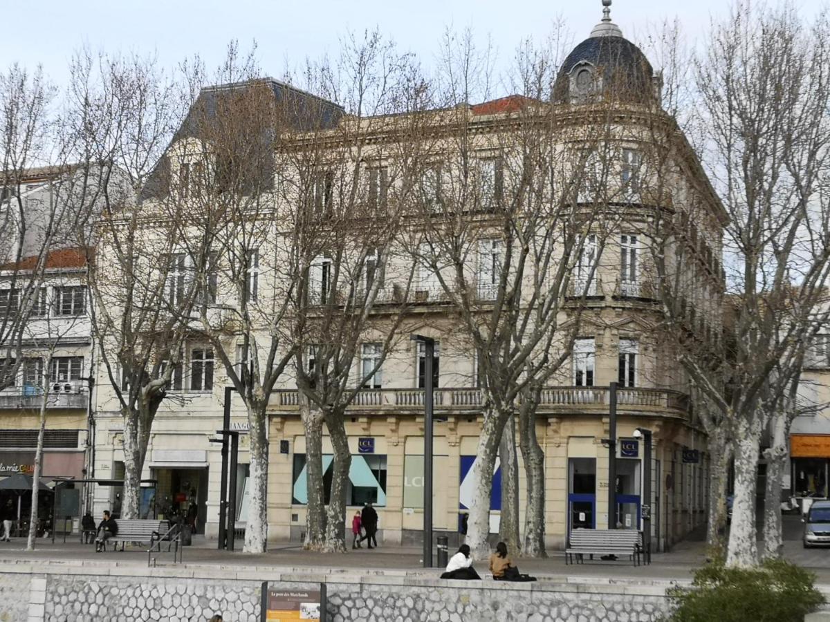 Appartement De 105M2, Balcon Sur Cours De La Republique Narbonne Exterior foto